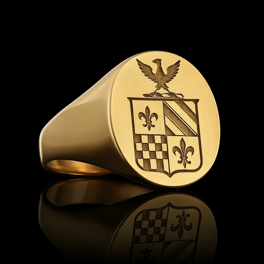 Chevalières à blason